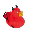 Quietsche-Ente Teufel rot 8 cm