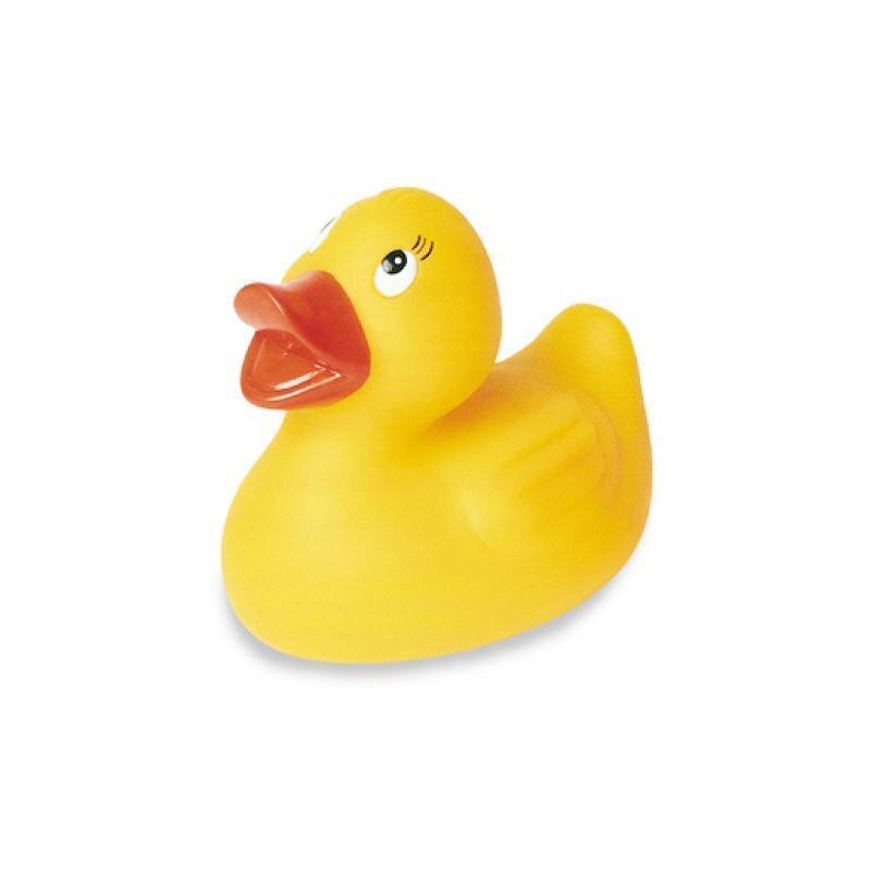 Quietsche-Ente Klassik M gelb 83 mm Badespaß Gummiente Quitschente Badeente Badespielzeug