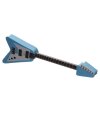 Rock Gitarre Bleistift &amp; Radierer Set in Blau
