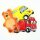 3 Kühlpads Bus/Gelbes Auto Feuerwehr Teddybär