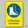 Aufkleber "Fußschutz benutzen", Hintergrund gelb, DIN ISO 7010